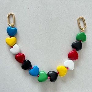 Clare V Heart Collar strap